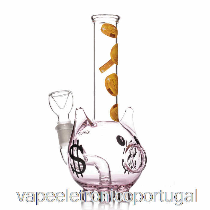 Vape Eletrônico Hemper Cofrinho Bong Rosa